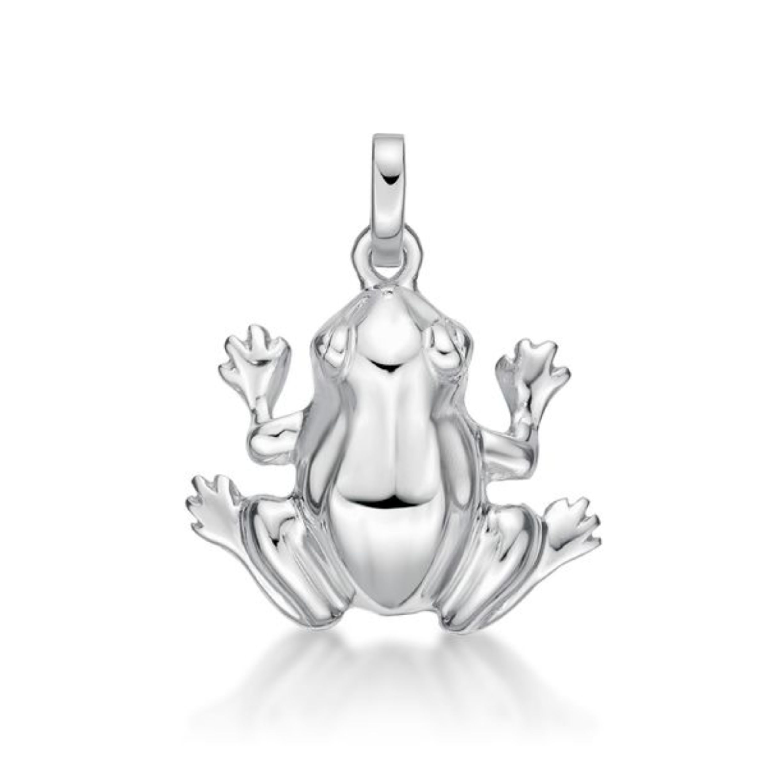 Picture of VERY BIG FROG PENDANT ALL POLISHED